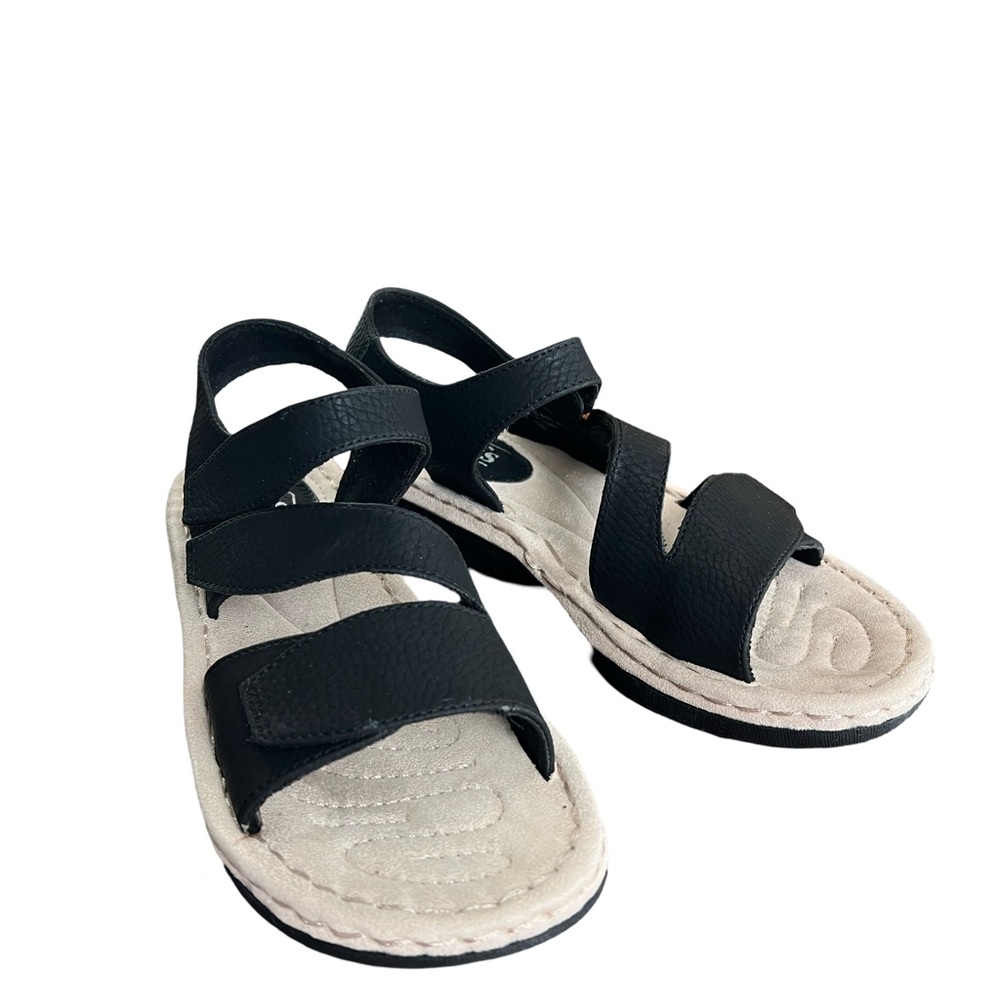 Cliffs by White Mountain Calibre Sandal Black Size 6.5M NEW in box